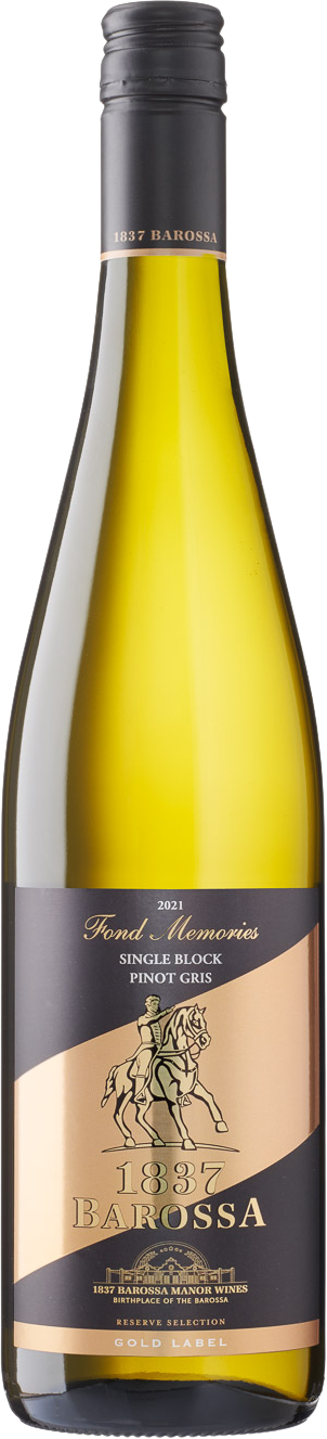 1837 Barossa Fond Memories Single Block Pinot Gris 2021